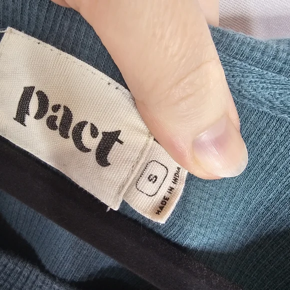 Pact Waffle Knit Thermal Long-sleeve Top - Picture 4 of 5